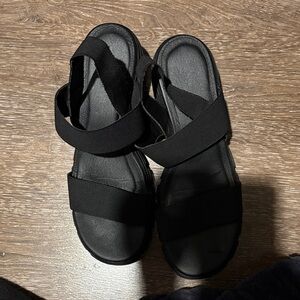 Black Women's Sandals